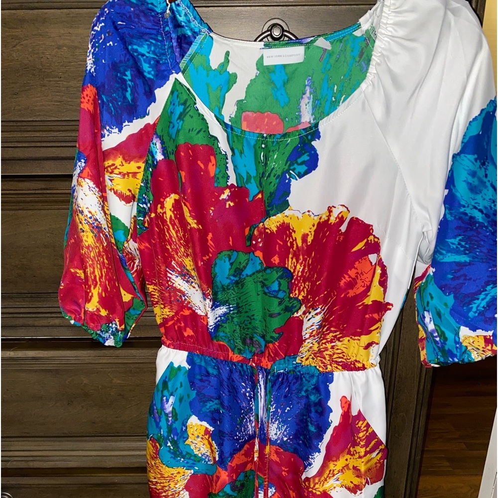 New York and Company flower dress size XS